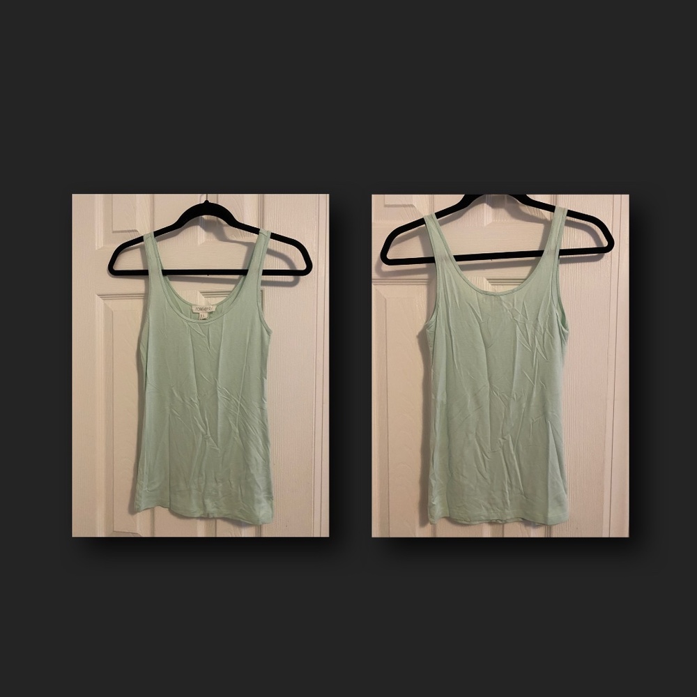 Seafood Green Tank Top
